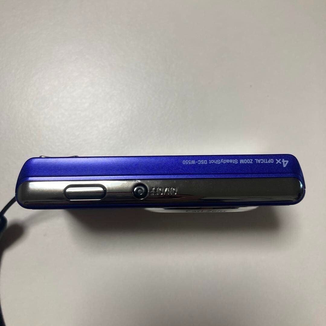 Sony Cyber-Shot Dsc-W550 Blue Compact Digital Japanese only Sony Cyber-Shot Dsc-W550 Blue Compact Digital Japanese only