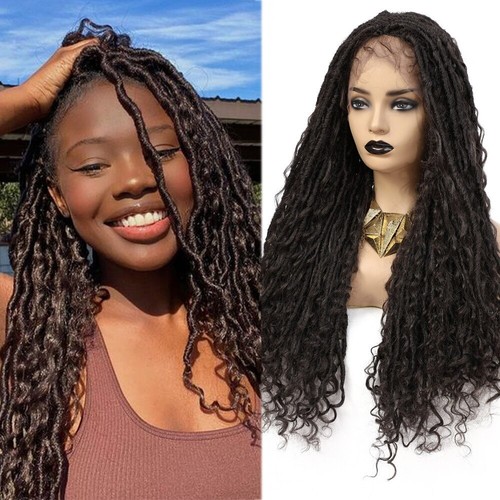Synthetic Wigs Straight Mix Curly Colored Crochet Braids Wig For Women Soft - Picture 8 of 15