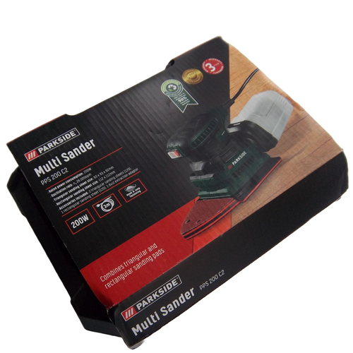 Electric Multifunction Sanding Machine 200W 2in1 Delta Random Orbital Sander - Picture 11 of 21