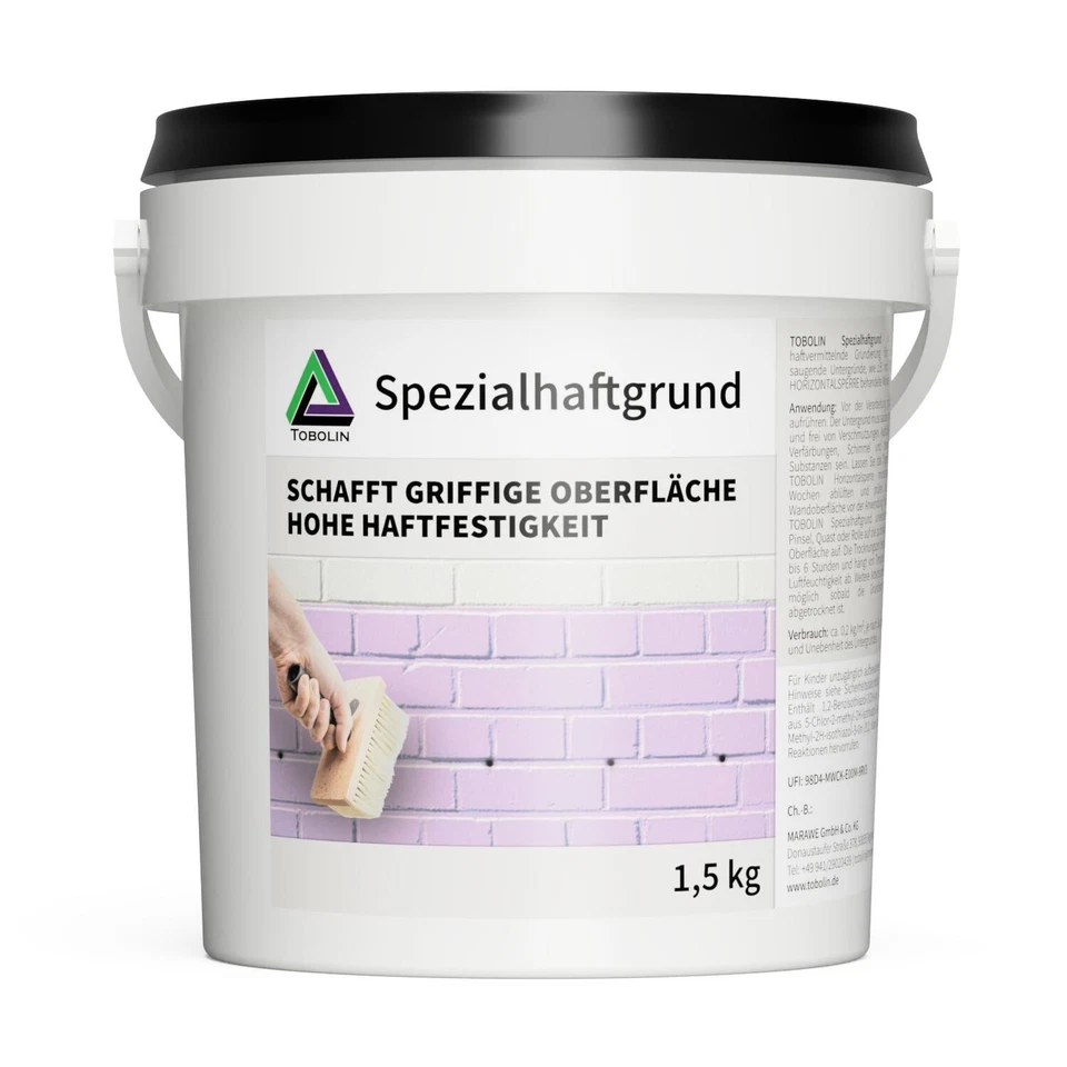 TOBOLIN Spezialhaftgrund 1,5 kg – Haftbrücke für TOBOLIN Horizontalsperre - Bild 1 von 1