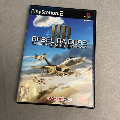Rebel Raiders Operation Nighthawk PS2 PlayStation 2 - Tested