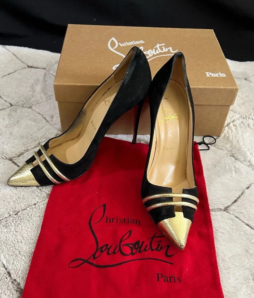 High-heeled shoe Stiletto heel Court shoe, Christian Louboutin