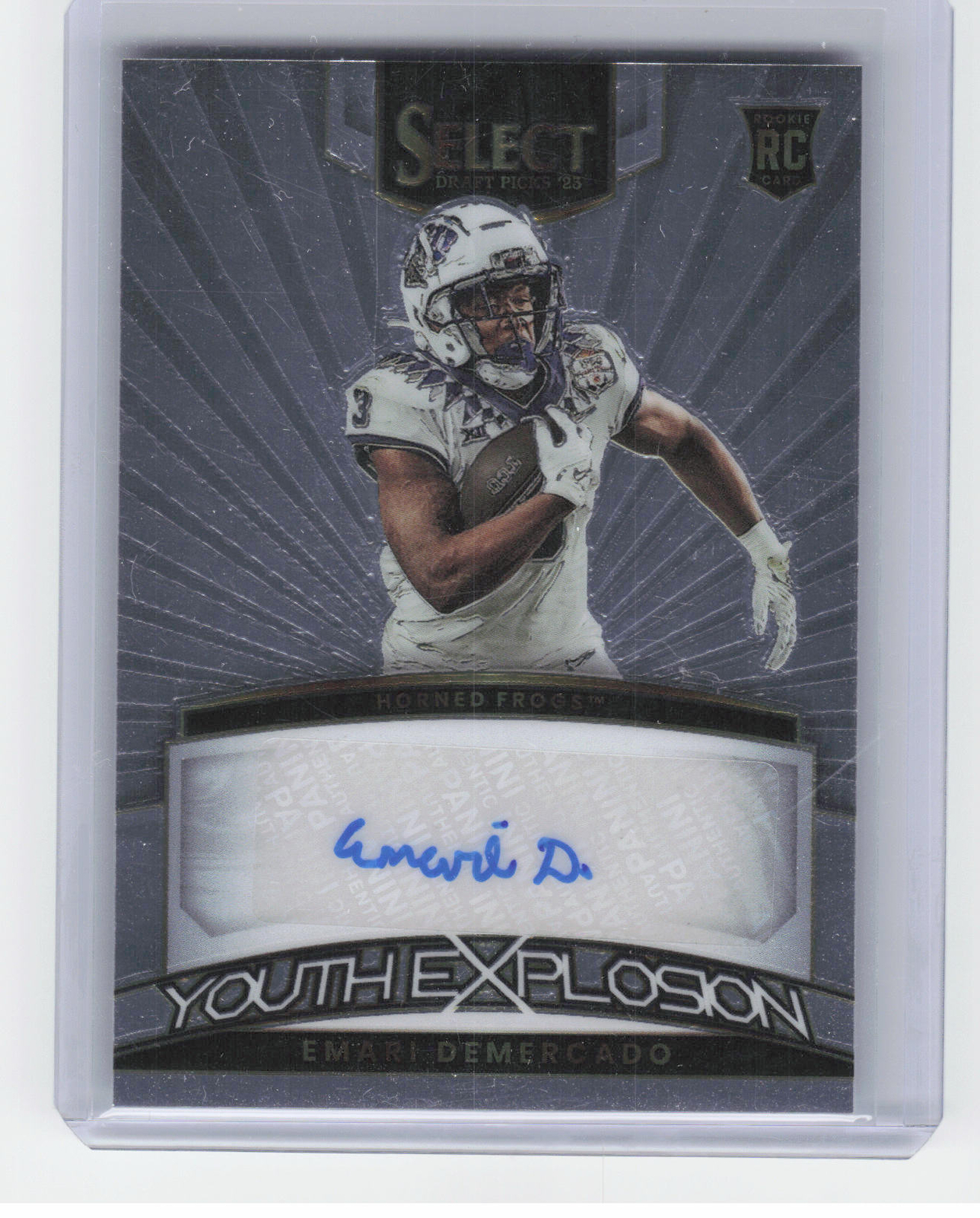 2023 Panini Select Draft Picks #YS-EDE Emari Demercado Youth Explosion Auto