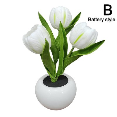 Nachtlicht Simulation Blumen lampe LED Tulip Tisch lampe Künstliche Blume DE
