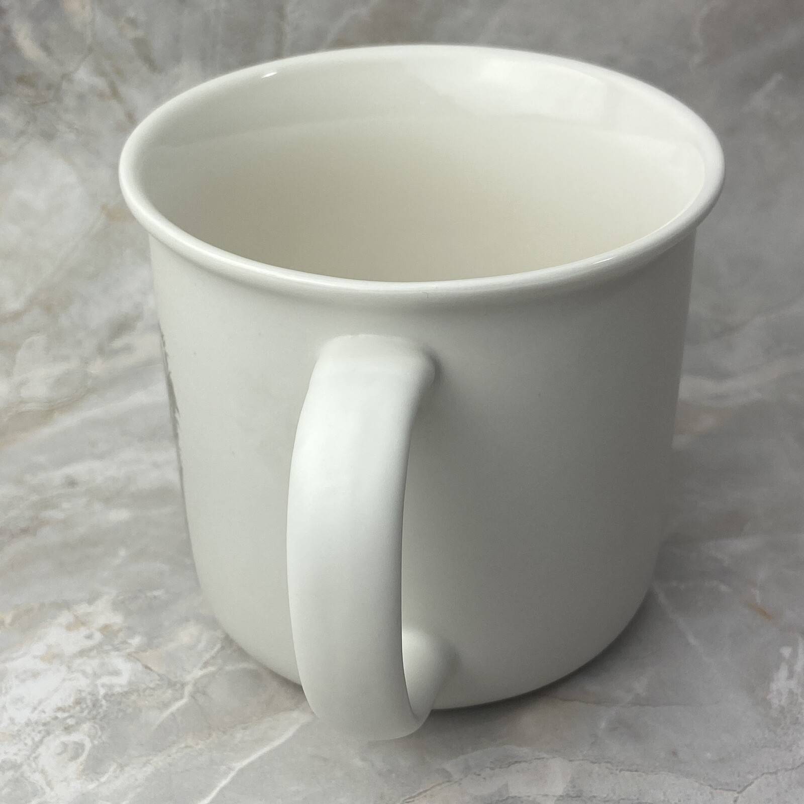 Eco One Coffee Cup Liama With Green Heart Shape Glasses  Mug Cool Animal Tea