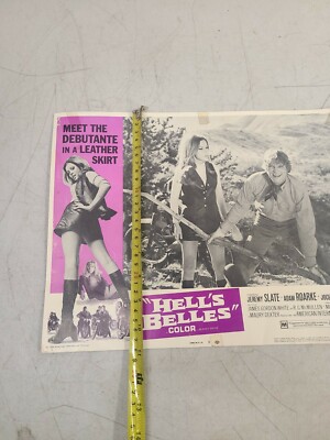 HELL'S BELLES original 1968 lobby card movie posterJOCELYN LANE
