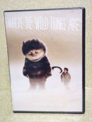 (1-740) ''WHERE THE WILD THINGS ARE'' DVD  / PRE-WATCHED / 2009 / WIDESCREEN
