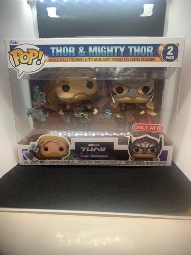 Funko POP Thor Love and Thunder THOR AND MIGHTY THOR 2 Pack Target