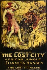 THE LOST CITY Movie POSTER 27x40 Juanita Hansen George Chesebro Frank Clark