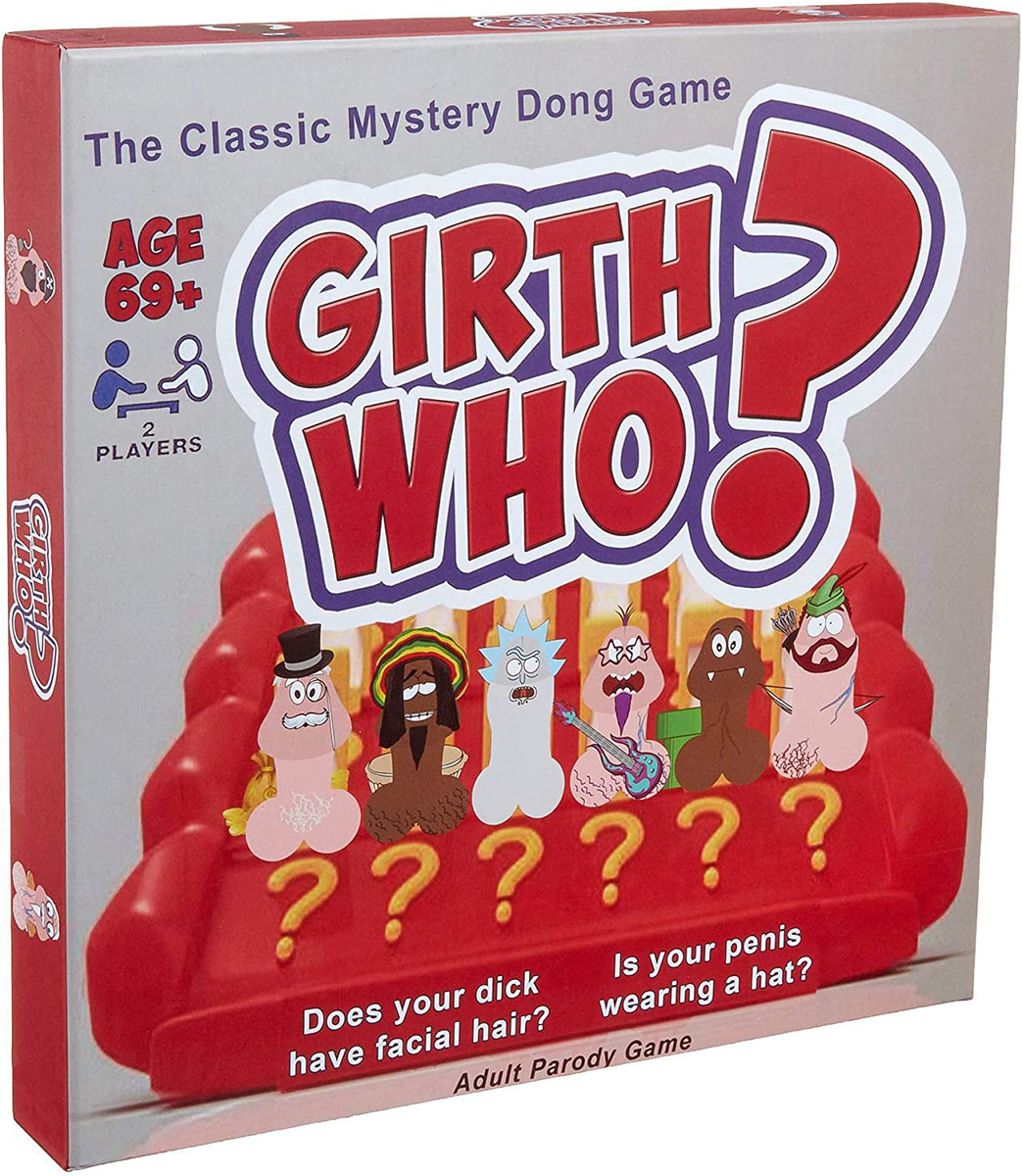 Girth Who funny Adult Guess Who Board Game, Perfect for Bachelorette Party  Games
