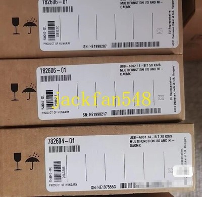 1PC new NI USB-6001 multi-function DAQ data acquisition card 782604-01 #A6-29