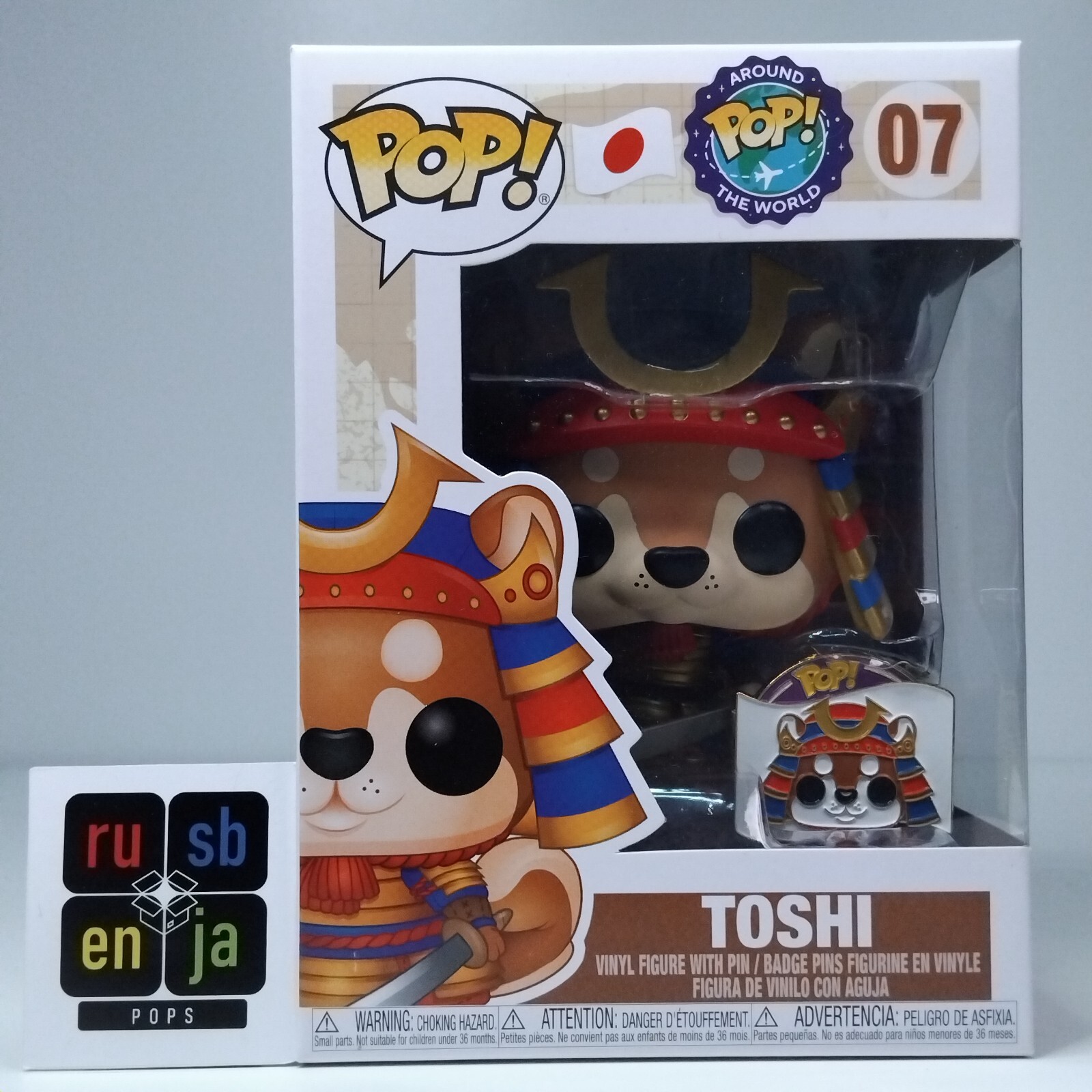 Funko Pop! La vuelta al mundo Japón Toshi #07