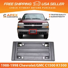 New Front License Plate Brackets for 1988-2000 Chevrolet & GMC C/K Series Pickup