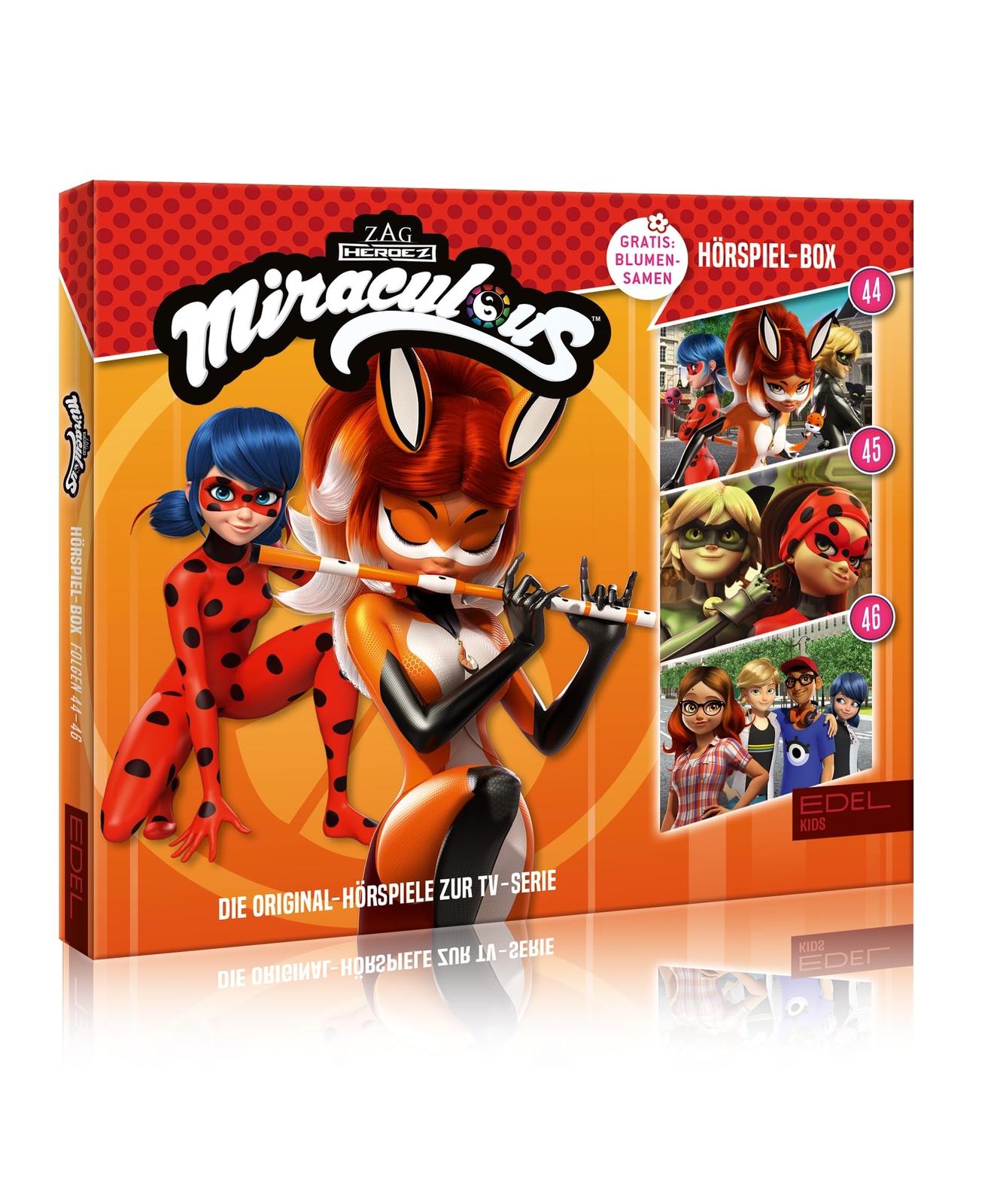 Miraculous Miraculous - Hörspiel-Box (Folge 44-46) - Die Original-Hörspiele (CD)