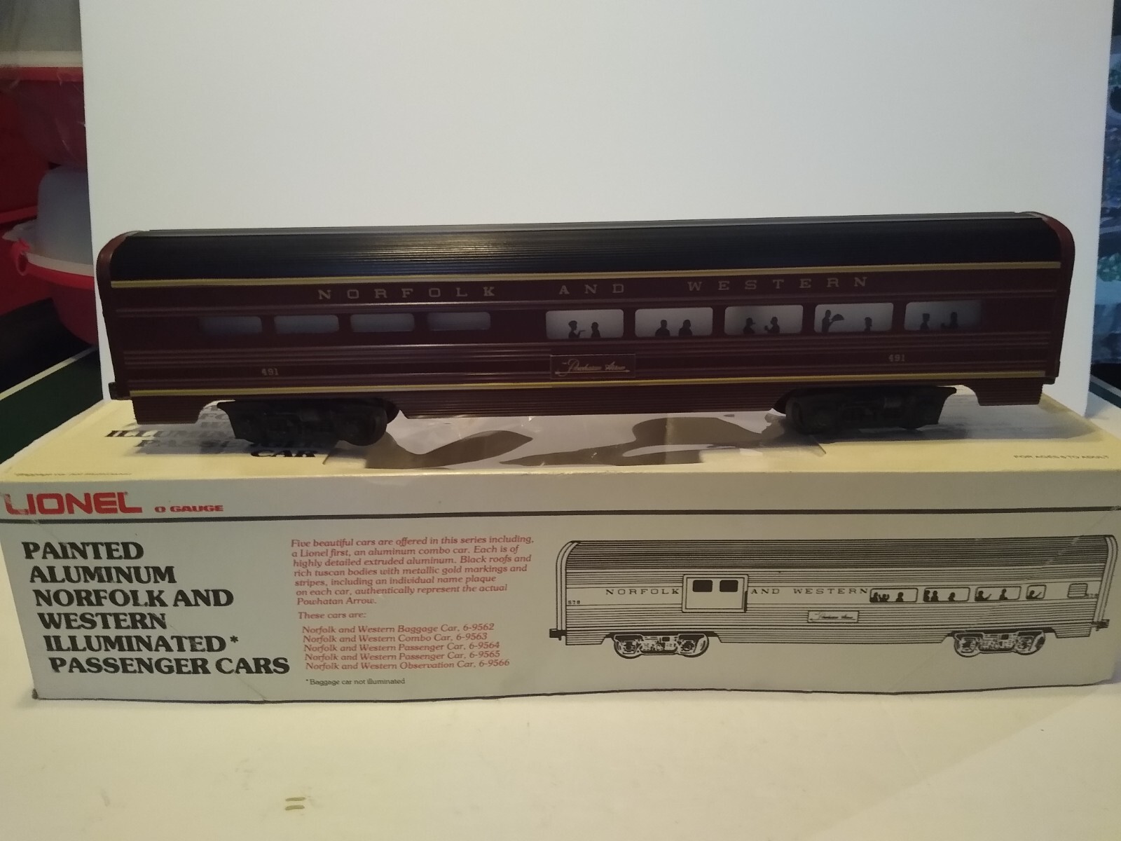 Lionel Norfolk and Western Powhatan Arrow Passenger Car Set eBay