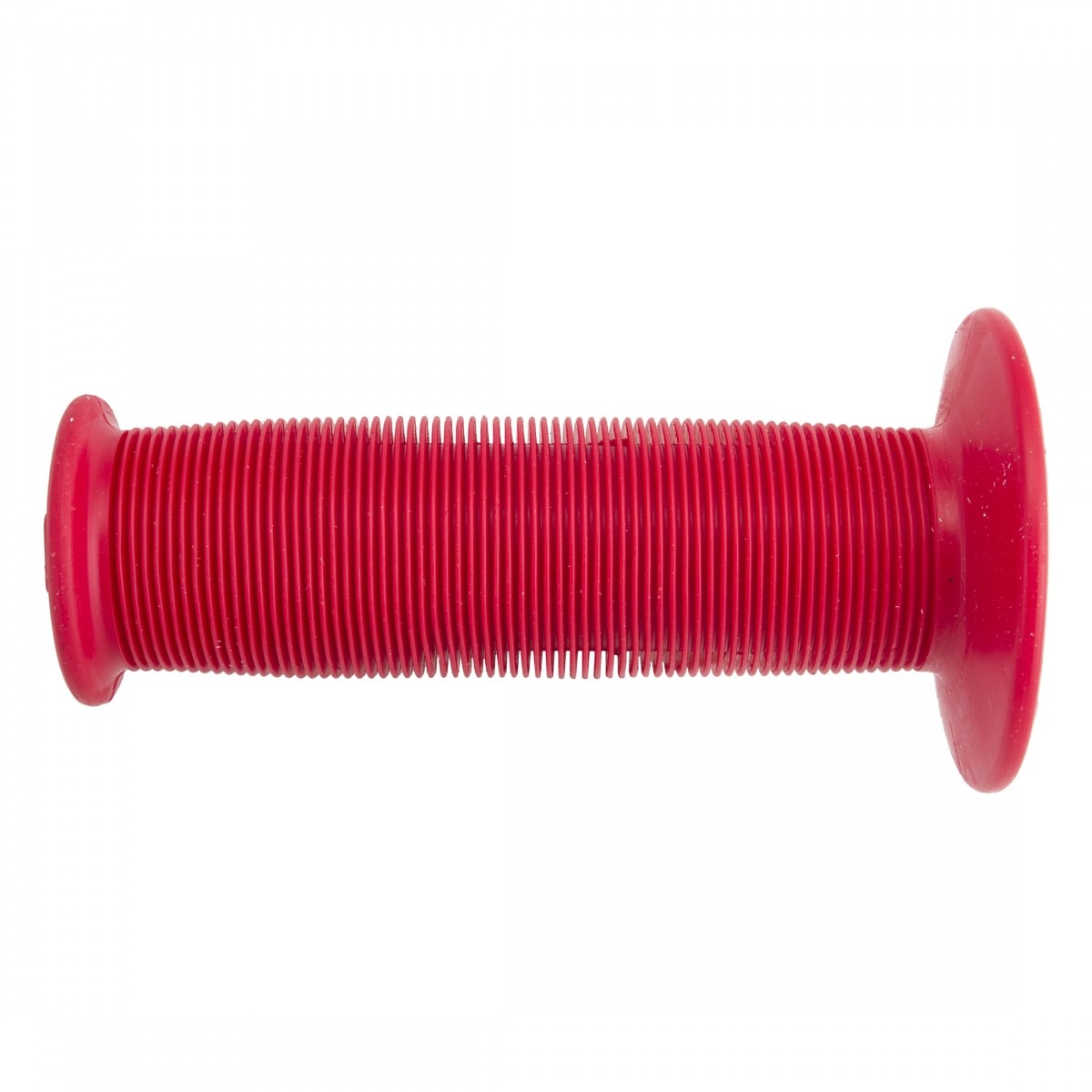 ODI Mushroom Single Ply Grips with Flange - Bright Red Vintage Style 4590₽