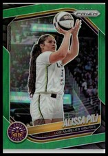 2025 Panini Prizm WNBA #78 Alissa Pili Green Prizms