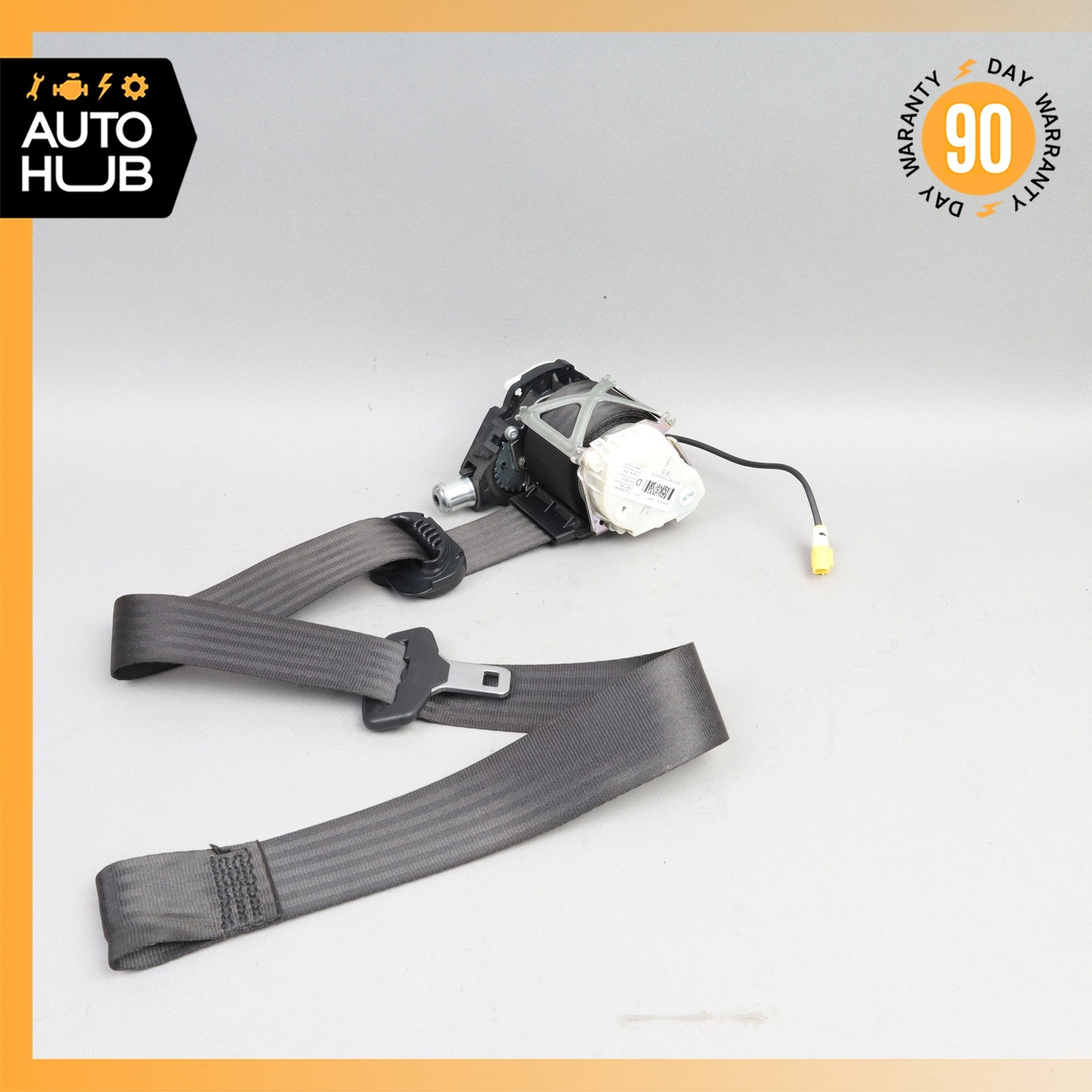 08-19 Maserati GranTurismo M145 Front Right Side Seat Belt Black OEM 66k