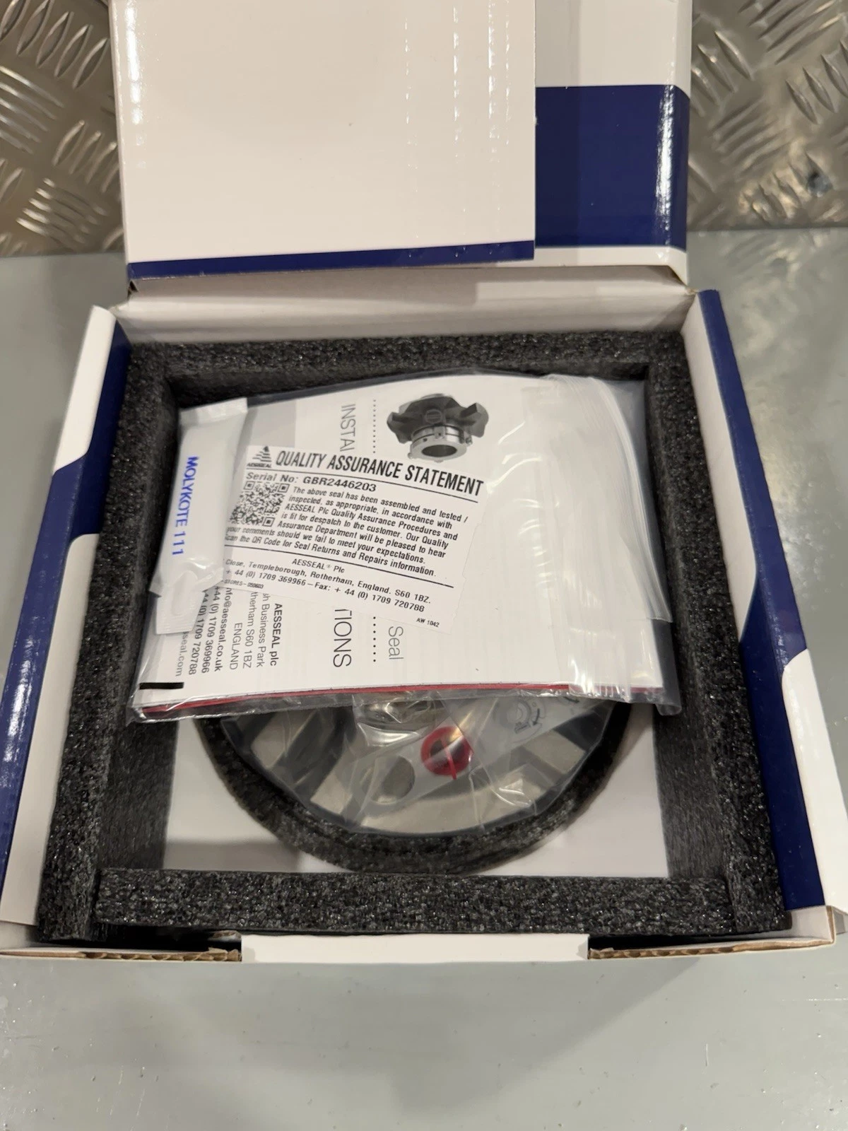 AESSEAL Netzero Cartridge FIDC 48mm 11076325 Brand New 3