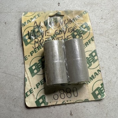 Brand New Vintage B&B Performance 6880 Valve Cover Breather Tubes (Weld On) 3 