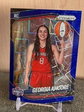 2025 Prizm WNBA Georgia Amoore Image Variation Blue Velocity Prizm RC #140...