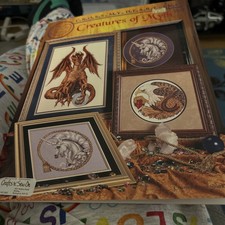 Kreuzstichmuster Cross my Heart inkl. Creatures of Myth CEB193