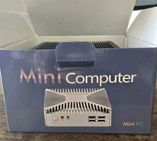 Fanless Mini PC Desktop Dual LAN HDMI Display...