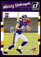 2016 Moritz Bohringer Rookie Panini Donruss Football RC #333 Minnesota Vikings