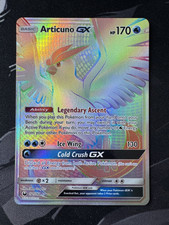 Articuno GX 171/168 Full Art Tempesta Celeste Segreta Carta Pokemon Rara NM