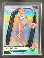 Jacy Sheldon 2024 Panini Basketball WNBA Prizm Silver #141 RC Dallas Wings