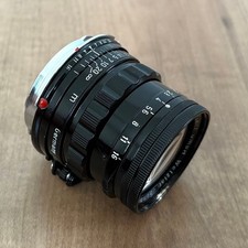 Leica Summicron 50mm f2 Black Paint L39 LTM Lens with M Adapter Rare