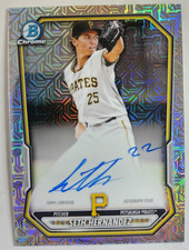 Bowman 2025 Chrome Seth Hernandez Mojo Refractor Auto Pittsburgh Pirates