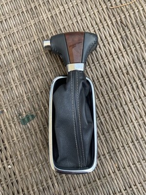 2006 Saab 9-7x Shifter Knob with Boot Black Leather OEM