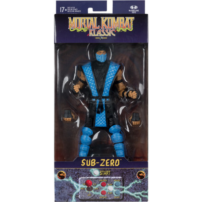 Action Figure Sub-Zero Klassic 7″ – Mortal Kombat McFarlane Toys – Ultra Articolata E Dettagliata