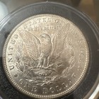 1897 - P Morgan Silver Dollar BU Toned — photo 2