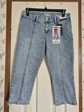 Rewash Jeans Womens Size 13/31 Classic Rise Seamed Capri Authentic Stretch Denim