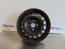 Citroen C1 Steel Wheel 107 Aygo 4.5Jx14 4x100 ET39 Black 2140679 14"