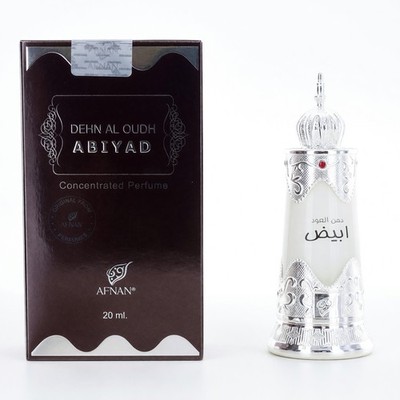 Dehn Al Oudh Abiyad by Afnan, 0.67 oz Perfume Oil for Unisex