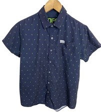 Dixxon Flannel Co Youth Division Button Up Palm Tree Shirt Size Youth XL