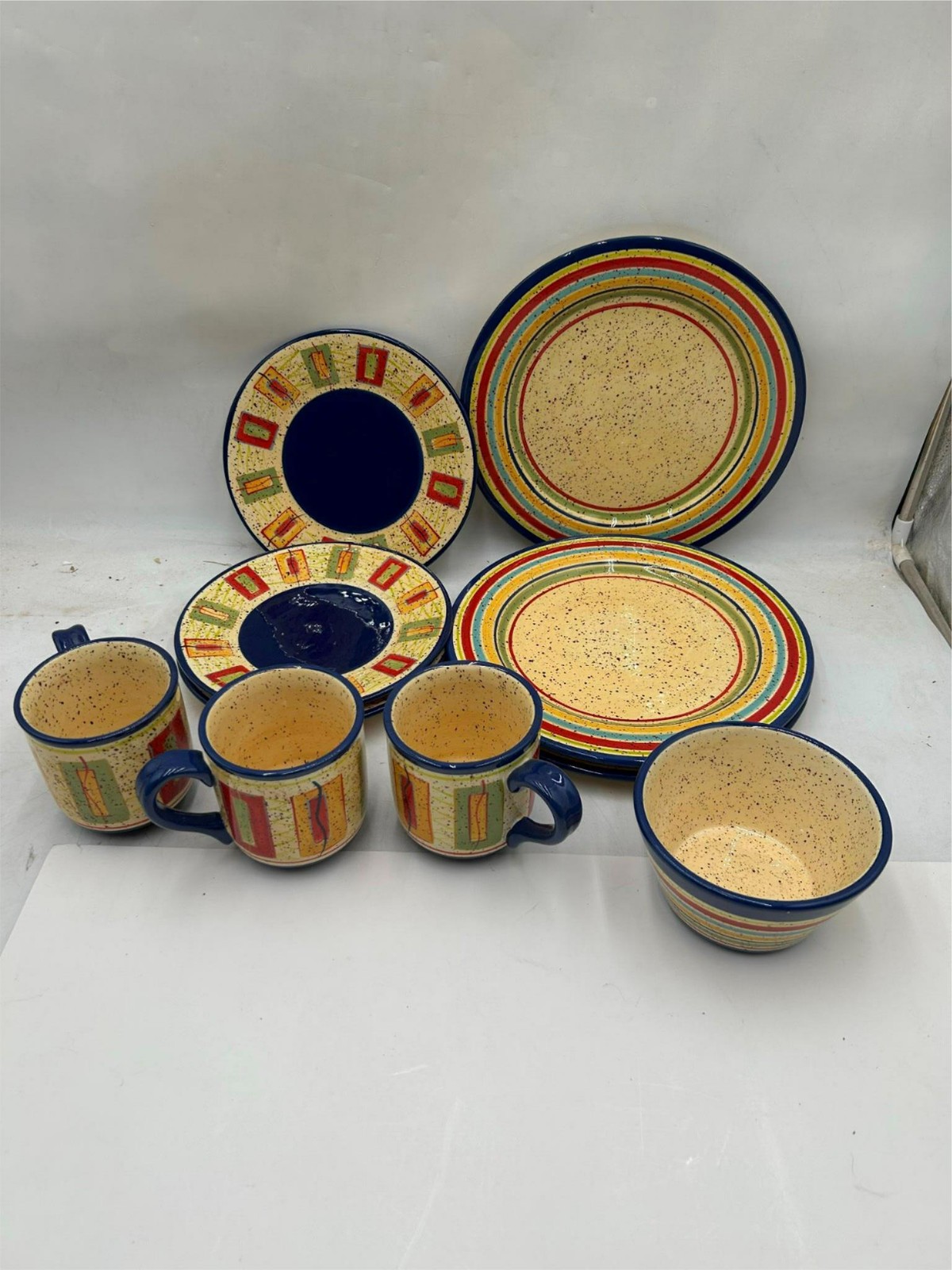 11 PCS - PFALTZGRAFF - SEDONA -  - PLATES, BOWL, MUG * READ*