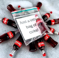 Little Bag Of Coke Coca Cola Novelty Funny Gift Present Joke Drugs Fun
