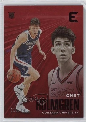 2022 Chronicles Draft Picks Essentials Red /149 Chet Holmgren #1 Rookie RC 12po