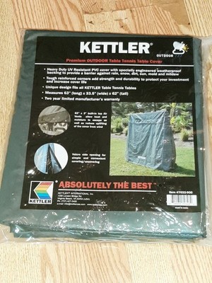 Kettler Premium Outdoor Table Tennis Cover Top NIB