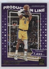 2022-23 Panini Donruss Production Line Press Proof LeBron James #1 0ud4
