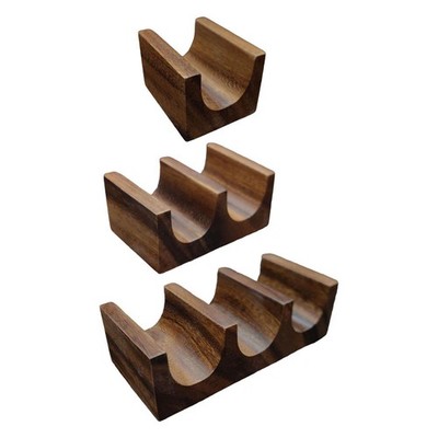 Taco Halter Aus Holz Zum Servieren Und Präsentieren von Sushi Und Tacos