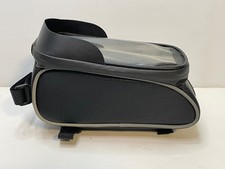 Bicycle Phone Holder Bag waterproof sun visor 8" x 3 1/2" x 4" black