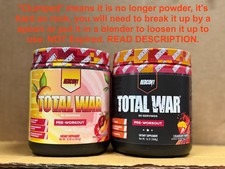2 PACK CLUMPED REDCON1 TOTAL WAR STRAWBERRY MANGO + PLUM Workout 30 Servings
