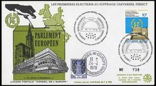 FDC BELGIQUE 1978 "Premières Élections Européennes au Parlement européen N°1/750