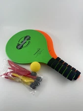 JAZZMINTON 2-Player Set Outdoor Indoor Badminton Sport Paddle Game (New)