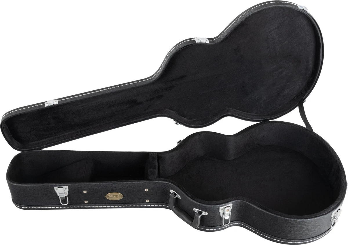 Rocktile Jumbo Western Gitarre Koffer E-Gitarre Gigbag Hardcase Leder Trage Case